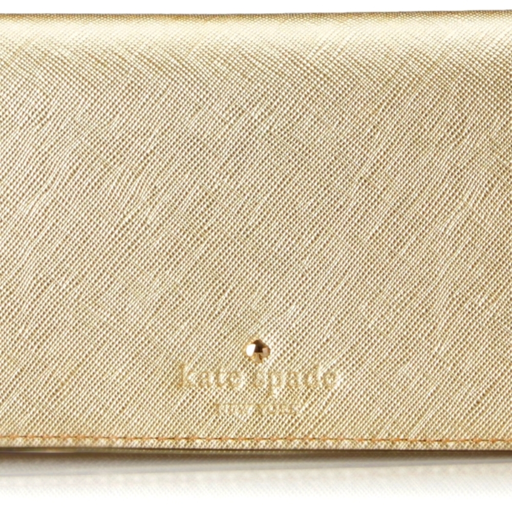 Kate Spade New York Cedar Street Carmilla Gold Wallet